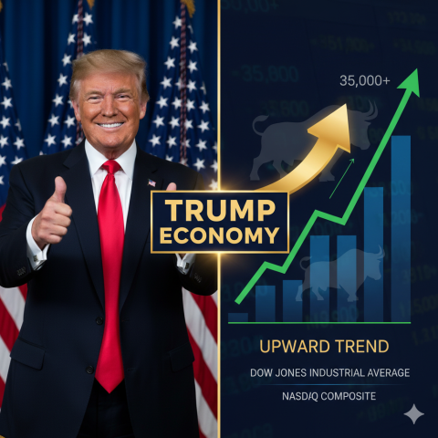 US stock futures up after Trump-induced Wall St gains; Netflix soars on strong Q4